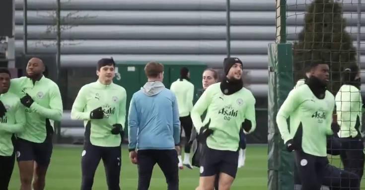 leyu-周中欧冠能否上场?尼科-冈萨雷斯参加了曼城今天的公开训练